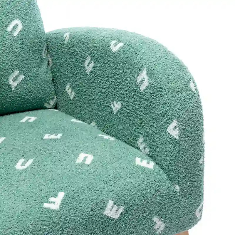26.8 Fauteuil à bascule haut dossier rembourré avec pochette latérale