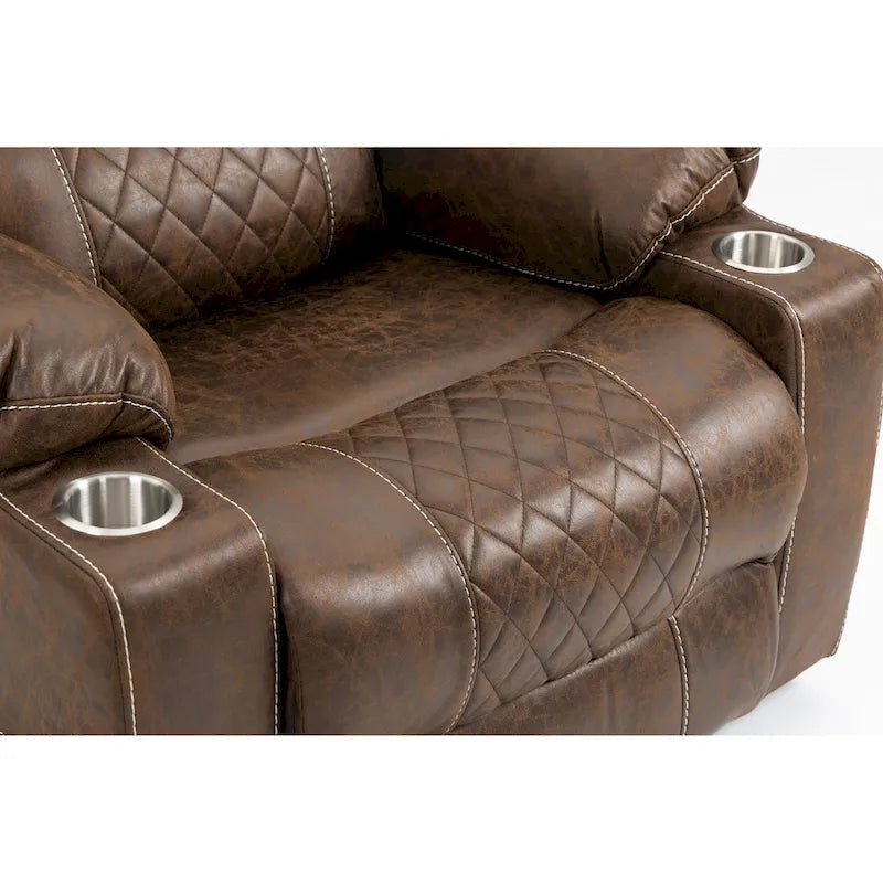 Fauteuil inclinable, fauteuil releveur, canapé de relaxation, alimentation électrique pour personnes âgées (position allongée à 180 degrés)
