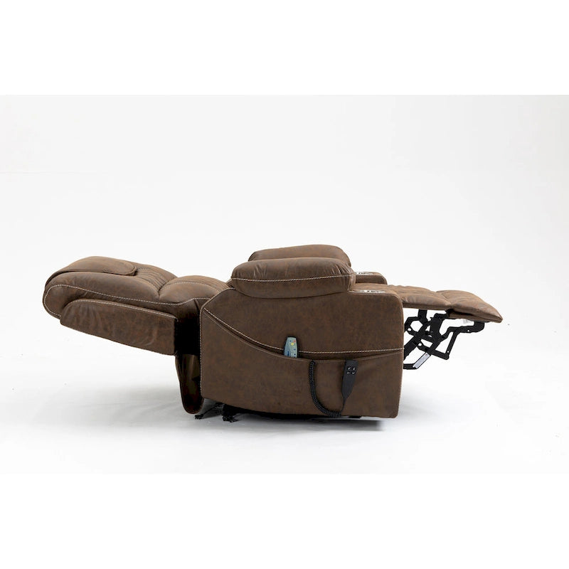 Fauteuil inclinable, fauteuil releveur, canapé de relaxation, alimentation électrique pour personnes âgées (position allongée à 180 degrés)