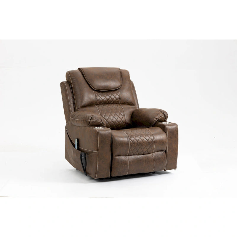 Fauteuil inclinable, fauteuil releveur, canapé de relaxation, alimentation électrique pour personnes âgées (position allongée à 180 degrés)
