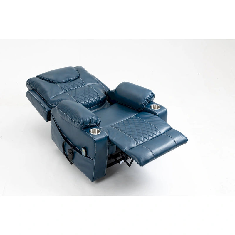 Fauteuil inclinable, fauteuil releveur, canapé de relaxation, alimentation électrique pour personnes âgées (position allongée à 180 degrés)