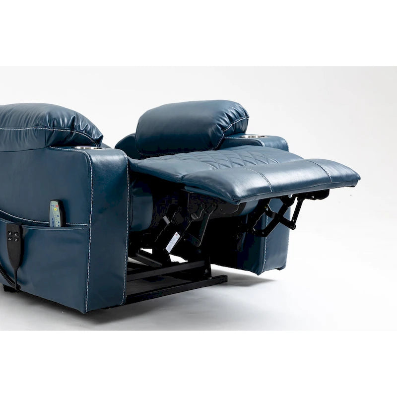 Fauteuil inclinable, fauteuil releveur, canapé de relaxation, alimentation électrique pour personnes âgées (position allongée à 180 degrés)