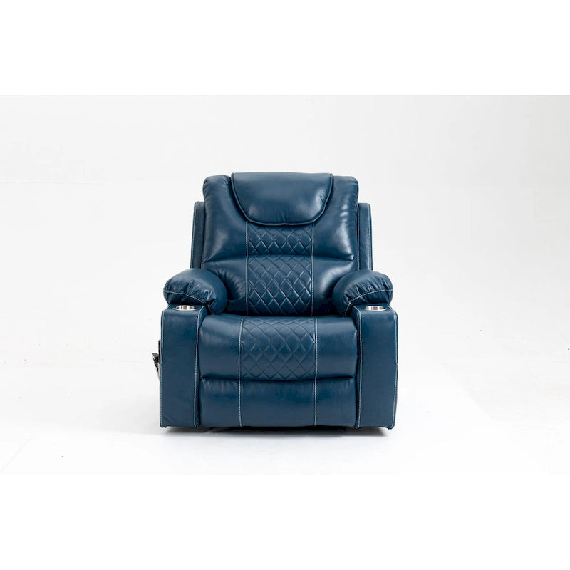 Fauteuil inclinable, fauteuil releveur, canapé de relaxation, alimentation électrique pour personnes âgées (position allongée à 180 degrés)