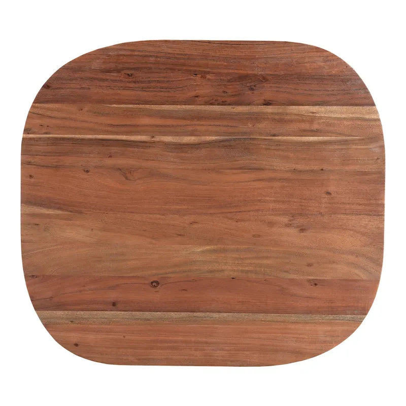 Table basse rustique en acacia massif