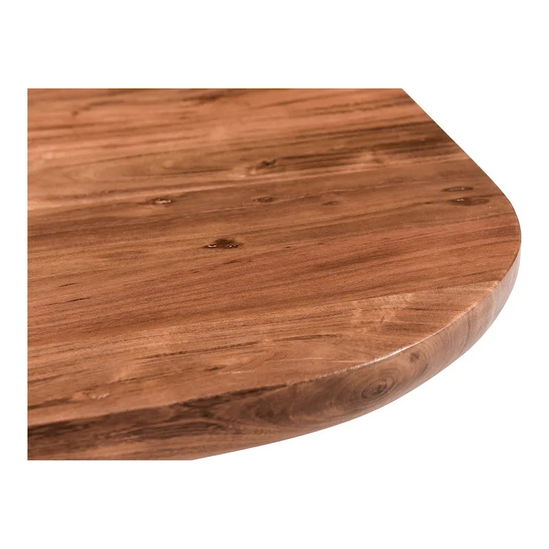 Table basse rustique en acacia massif