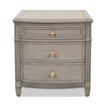 Table d'appoint Dauphin en bois massif avec étagère de rangement pour salon
