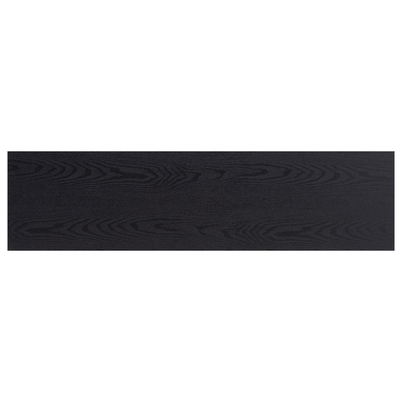 Meuble TV de 50 po avec accents métalliques en X de style campagnard et étagères de rangement