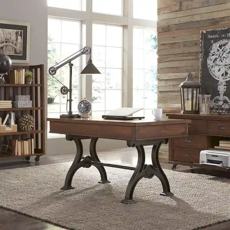 Bureau d'écriture marron Cobblestone