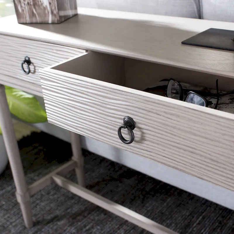 Console 2 tiroirs Barbra - 35,5 L x 13 P x 29,5 H