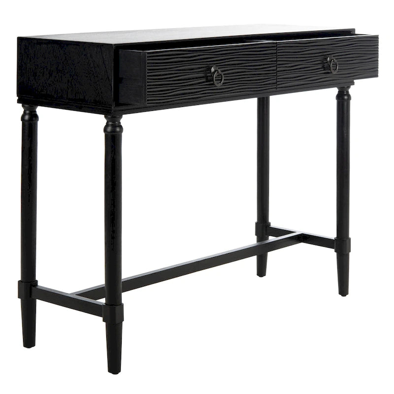 Console 2 tiroirs Barbra - 35,5 L x 13 P x 29,5 H