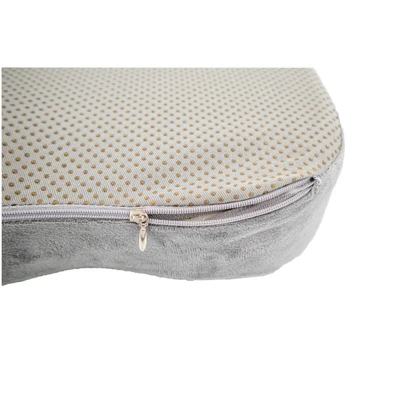 Coussin de siège en mousse à mémoire de forme et gel rafraîchissant, ergonomique et orthopédique pour le coccyx