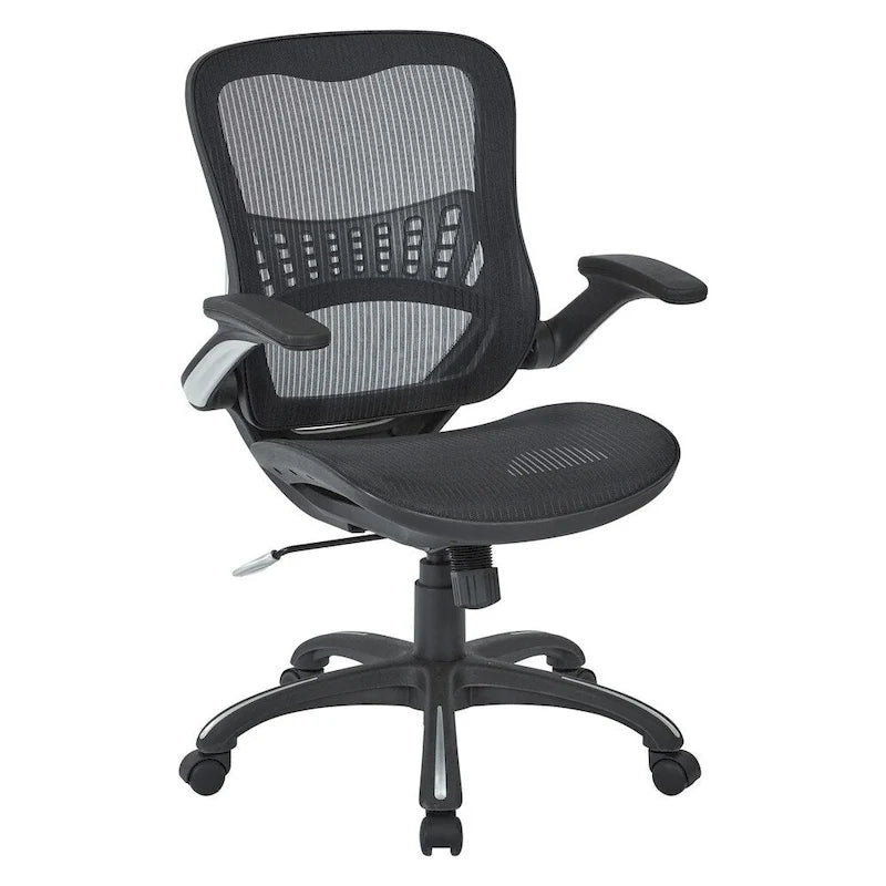 Chaise de bureau direction avec assise et dossier en maille