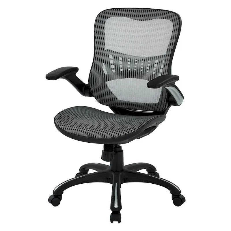 Chaise de bureau direction avec assise et dossier en maille