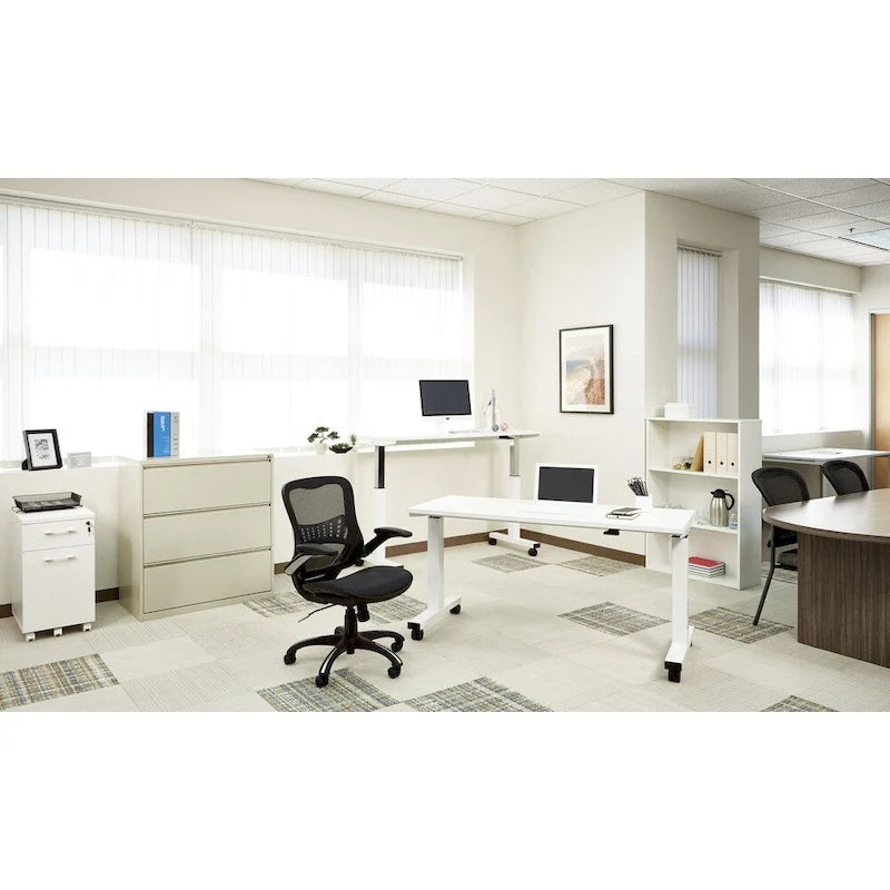 Chaise de bureau direction avec assise et dossier en maille