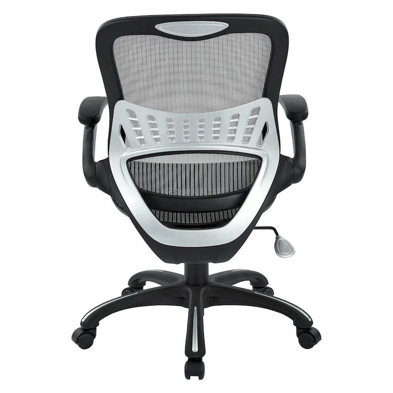 Chaise de bureau direction avec assise et dossier en maille